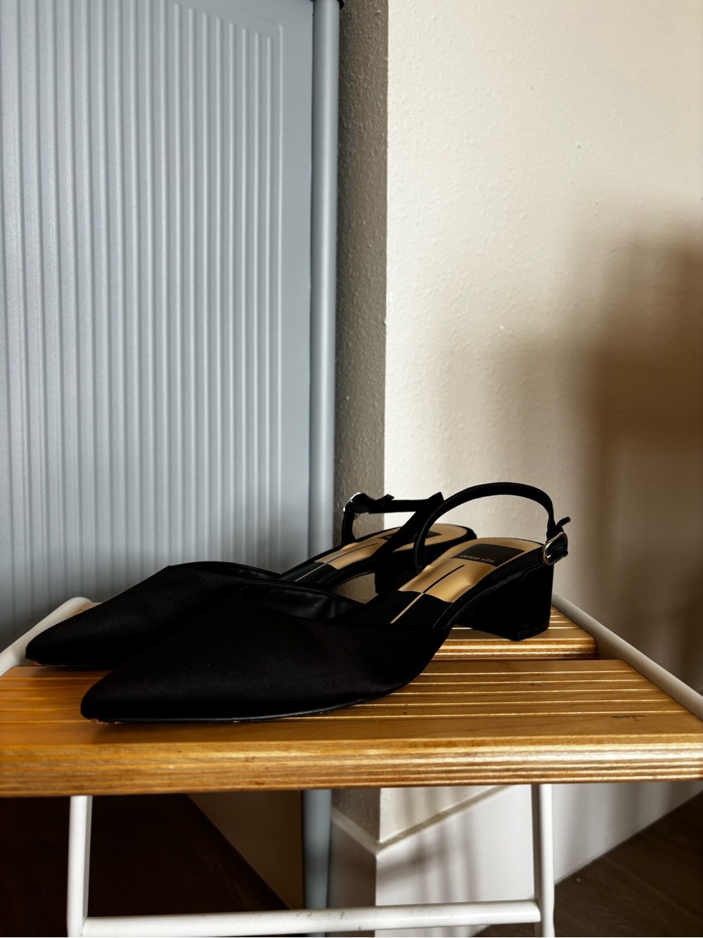 Dolce Vita Carel Satin Slingbacks